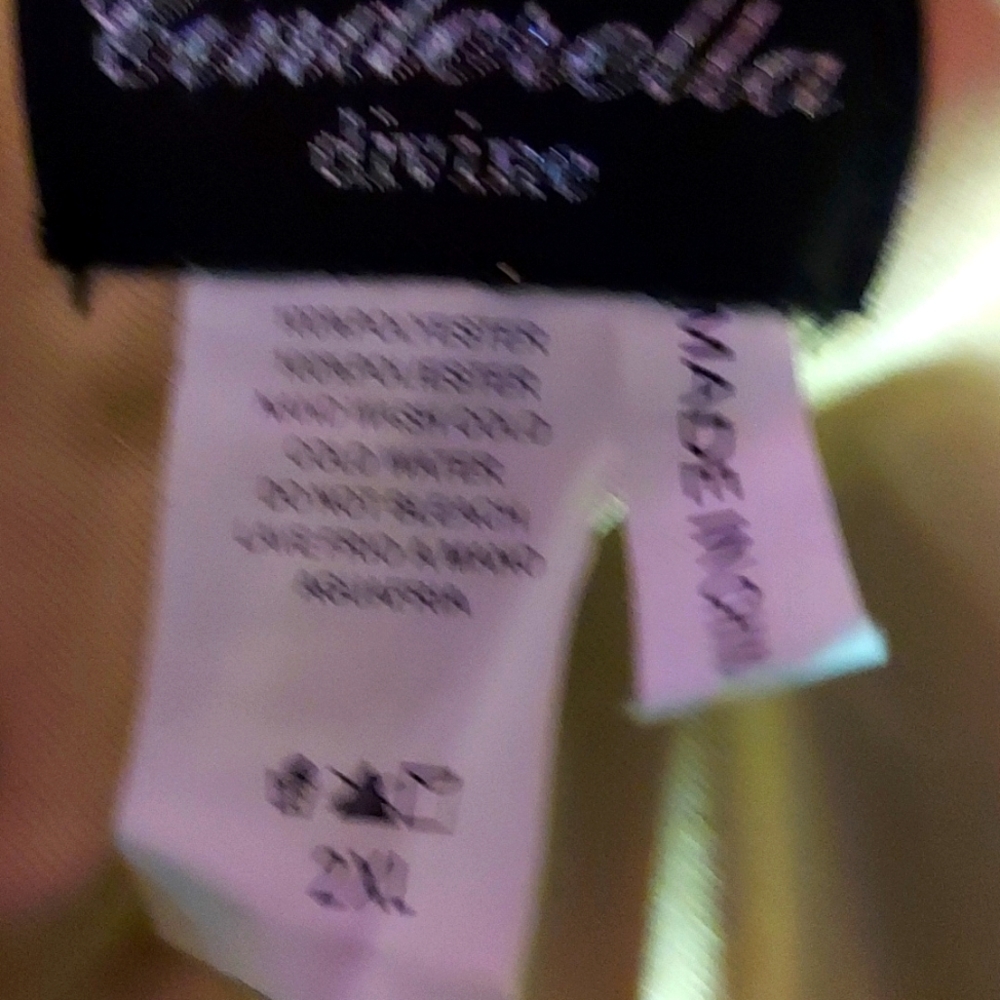 Cinderella divine 2XL GOLD DRESS